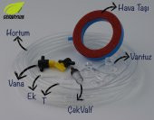 Venusaqua Ap-408A Çift Çıkışlı Hava Motoru + Akvaryum Hava Seti - 2