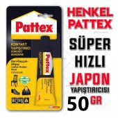 PATTEX YAPIŞTIRICI DERİ-KAUÇUK-AHŞAP 50GR - 1