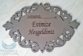 Ahşap Mat Kapı Süsü - 1