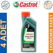 Castrol Brake Fluid DOT 3 500 ML Fren Hidrolik Sıvısı (4 Adet) thumbnail 1