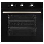 ALVEUS MFA 614 M BL SİYAH TURBO ANKASTRE FIRIN - 1