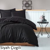 Cotton Box Elegant Saten Çift Kişilik Nevresim Takımı - 9 Model - 6