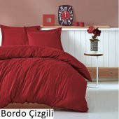 Cotton Box Elegant Saten Çift Kişilik Nevresim Takımı - 9 Model - 7