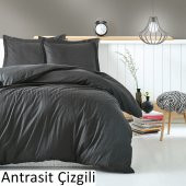 Cotton Box Elegant Saten Çift Kişilik Nevresim Takımı - 9 Model - 8