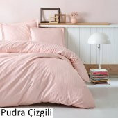 Cotton Box Elegant Saten Çift Kişilik Nevresim Takımı - 9 Model - 10