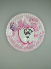 İLK DİŞİM PEMBE TABAK 8Lİ - 1