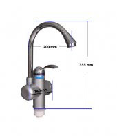 Elektrikli Sıcak Musluk Ani Su Isıtıcı Termal Şofben Musluk ASG-1S - 3