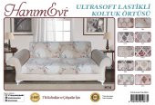 Hanımevi Ultrasoft 3+3 Lastikli Koltuk Örtüsü - 2