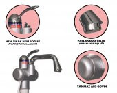Elektrikli Sıcak Musluk Ani Su Isıtıcı Termal Şofben Musluk ASG-2S - 2