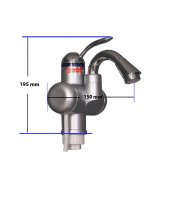 Elektrikli Sıcak Musluk Ani Su Isıtıcı Termal Şofben Musluk ASG-3S - 4