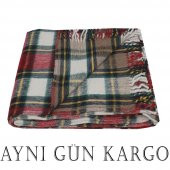 Sarıoğlu Yün Battaniye Tek Kişilik Scotch 5013 - 1