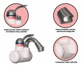 Elektrikli Sıcak Musluk Ani Su Isıtıcı Termal Şofben Musluk DSG-5B - 2