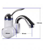 Elektrikli Sıcak Musluk Ani Su Isıtıcı Termal Şofben Musluk DSG-5B - 3