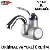 Elektrikli Sıcak Musluk Ani Su Isıtıcı Termal Şofben Musluk DSG-5S - 1