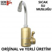 Elektrikli Sıcak Musluk Ani Su Isıtıcı Termal Şofben Musluk DSG-6G - 1