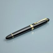 GOLD SİYAH TÜKENMEZ KALEM SETİ AHŞAP KUTUSUNDA - 2