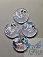 Pleksi Yuvarlak Mağnet - 1