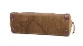 Muchuan Batik Kanvas Postacı Çanta Kahverengi - 6