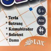 Star 5'li Oyun Seti Satranç Dama Tavla Kızmabirader Solo Test - 4