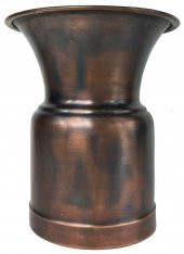 Shark Anatolia Güldan Bakır Vazo - 6