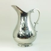 Shark Anadolu El Dövmesi Beyaz Bakır Sürahi - 1