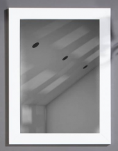 OTTO Mirror 90*80 cm Beyaz Duvara Asılır Çerçeveli Ayna - 1