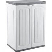 Çelik Ayna 805 Banyo Dolabı Kapaklı 3 Raflı - 1