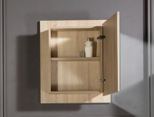 OTTO Puket Ceviz Rengi 60 cm Aynalı Üst Banyo Dolabı - 3