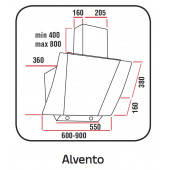 ALVEUS ALVENTO SİYAH-INOX DAVLUMBAZ - 2