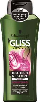 Glıss Şampuan Bıo Tech Restore 360 Ml - 2