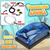 Venusaqua 408A Çift Çıkışlı Hava Motoru Akvaryum Halka Hava Seti - 1