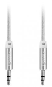 Ktools Sound Easy 1M Beyaz 3,5 mm AUX Kablo - 1