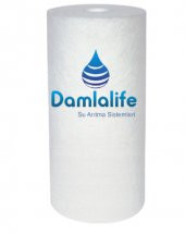 Damlalife Big Blue 10" Jumbo 5 Micron Sediment Elyaf Spun Filtre - 4