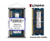 Kingston 8GB 1600MHz DDR3 SODIMM Notebook KVR16S11/8 Bellek - 1