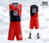BFS001 - Basketbol Forma Yaptırma, Özel Basketbol Forması ve Basketbol Şortu, Dijital Baskı, Tasarım Forma Dizayn ACR - 1