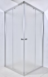 DURUL DUŞAKABİN 90X90 KARE OZEL BUZLU CAM - DUŞ TEKNESİZ-KAMPANYA - 1