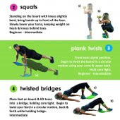 Fitness Sehpası Fit Board Step & Kardiyo Spor Çalışma Aleti - 9