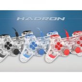 HADRON HD315 ŞEFFAF IŞIKLI TİTREŞİMLİ PC OYUN JOYSTİCK - 1