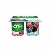 Activia Doğal Probiyotikli Yoğurt Orman Meyveli 4x100 Gr - 1