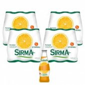 Sırma Portakal Aromalı Gazlı İçecek 200 ml x 24 Adet - 1