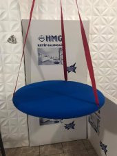 YUVARLAK (BÜYÜK BOY 85.cm) HMG YUVARLAK KEYİF SALINCAK ŞOK FİYATA - 4