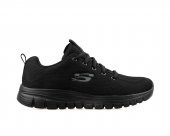 SKECHERS GRACEFUL-GET CONNECTED KADIN SPOR AYAKKABI 12615 BBK - 1
