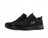 SKECHERS GRACEFUL-GET CONNECTED KADIN SPOR AYAKKABI 12615 BBK - 12