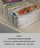 ORGANİZER CEPLİ ÇEKMECE VE DOLAP İÇİ DÜZENLEYİCİ - ÜCRETSİZ KARGO - 6