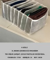 ORGANİZER CEPLİ ÇEKMECE VE DOLAP İÇİ DÜZENLEYİCİ - ÜCRETSİZ KARGO - 7