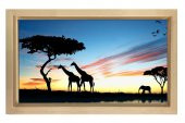 Naturel Ahşap Çerçeve - 50x70 - 4