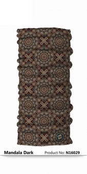 Narr Buff Bandana Mandala Dark -Çok Fonksiyonlu - 1