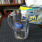 Paşabahçe Kulplu Bira Bardağı Efes 700 Cc Bira Bardak Kupa - 1