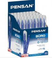 PENSAN TUKENMEZ KALEM BURO 1mm MAVI 50 LI(2270) - 1