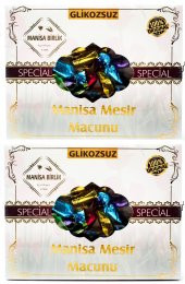 MESİR BİRLİK 195 GR SPECİAL GLİKOZSUZ MESİR MACUNU 2 Lİ SET 195  2   390 - 1